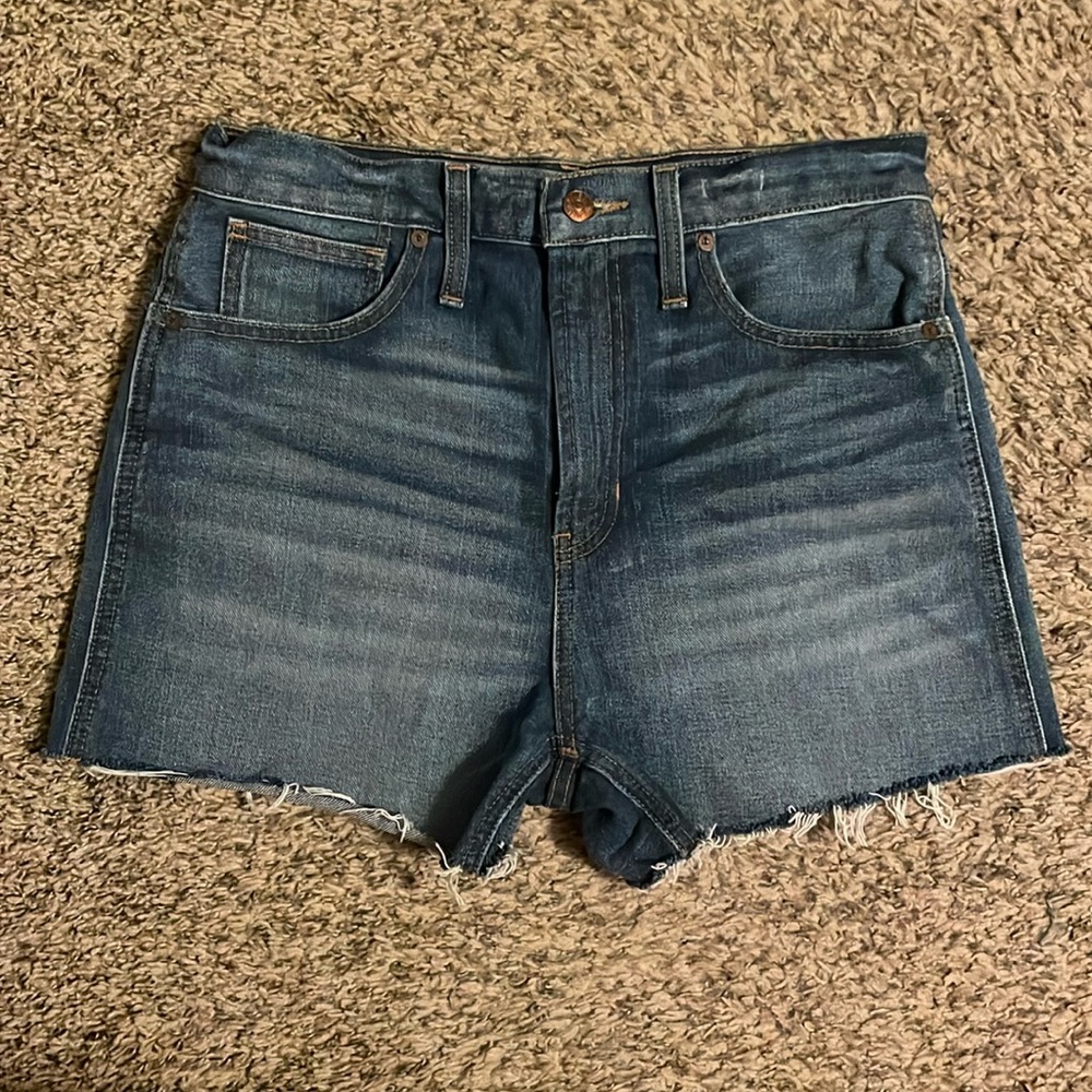 Madewell the perfect Jean shorts